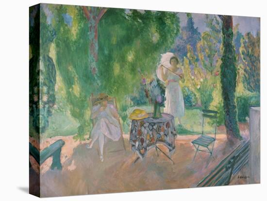 Women in a Garden, C. 1923-Henri Lebasque-Premier Image Canvas