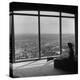 Women in Her Modern Home in Mountains Overlooking Los Angeles-Ed Clark-Premier Image Canvas