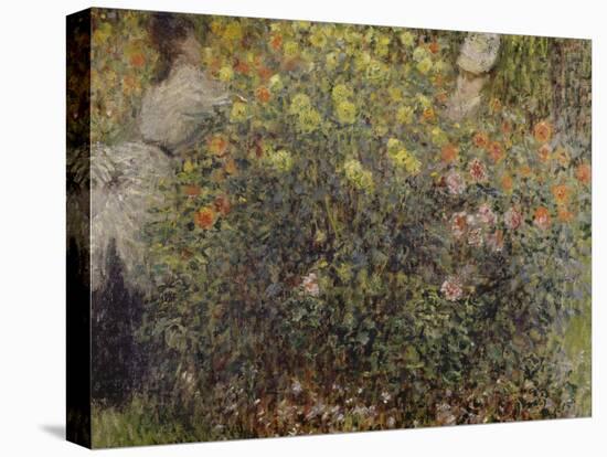 Women in the Flowers, 1875-Claude Monet-Premier Image Canvas