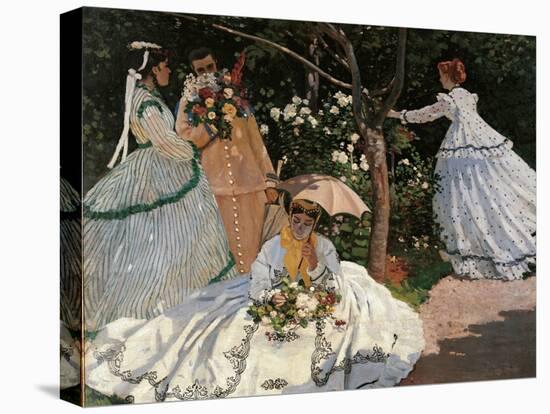 Women in the Garden-Claude Monet-Premier Image Canvas