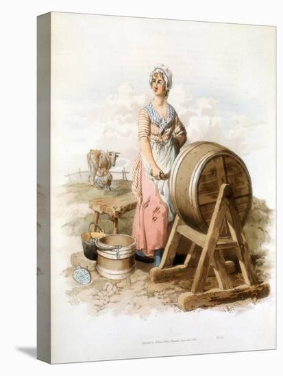 Women Making Butter, 1808-William Henry Pyne-Premier Image Canvas