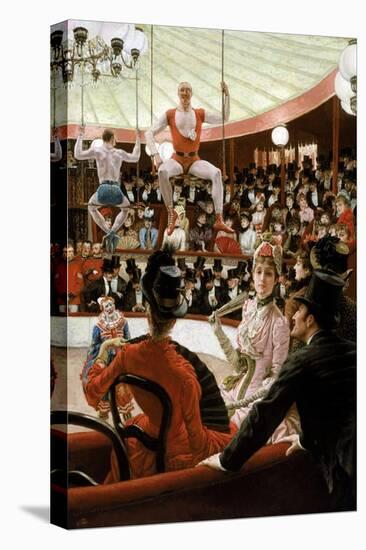 Women of Paris: the Circus Lover-James Tissot-Premier Image Canvas