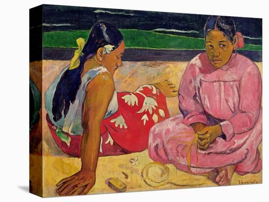 Women of Tahiti, on the Beach, 1891-Paul Gauguin-Premier Image Canvas