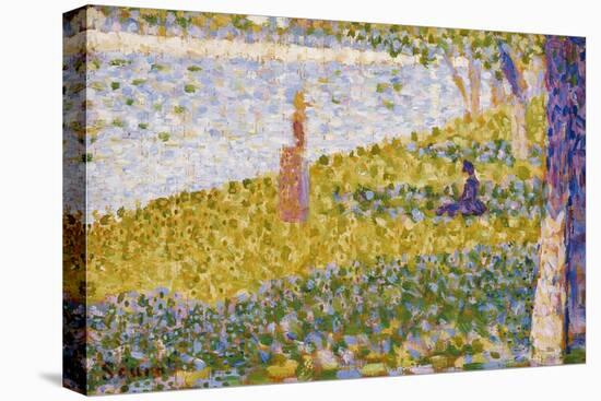 Women on the River Bank-Georges Seurat-Premier Image Canvas