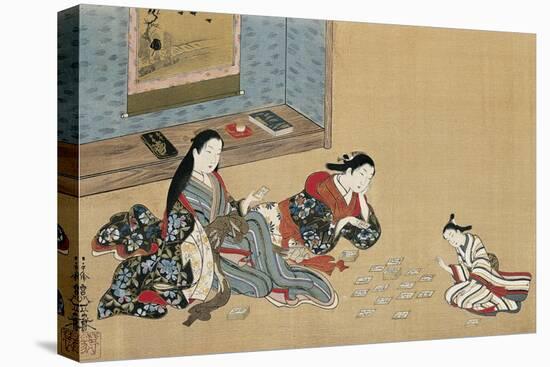 Women Playing Cards-Maruyama Okyo-Premier Image Canvas