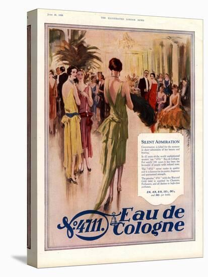 Women's Art Deco Eau De Cologne, UK, 1928-null-Premier Image Canvas