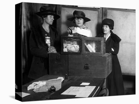 Women Voting, C1917-null-Premier Image Canvas