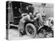 Women Working on an Automobile Engine Showing Shortage of Men During World War I-null-Premier Image Canvas