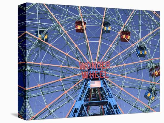 Wonder Wheel, Coney Island, Brooklyn, New York City, United States of America, North America-Wendy Connett-Premier Image Canvas