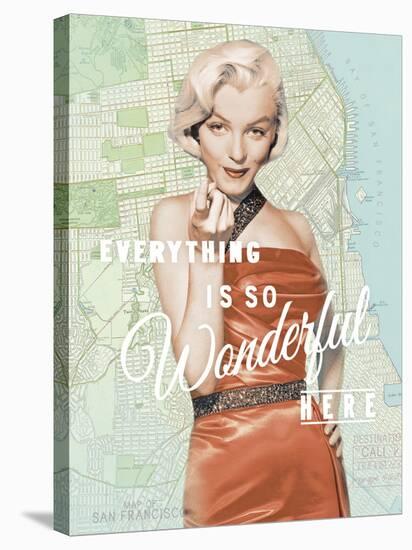 Wonderful Marilyn-The Chelsea Collection-Stretched Canvas