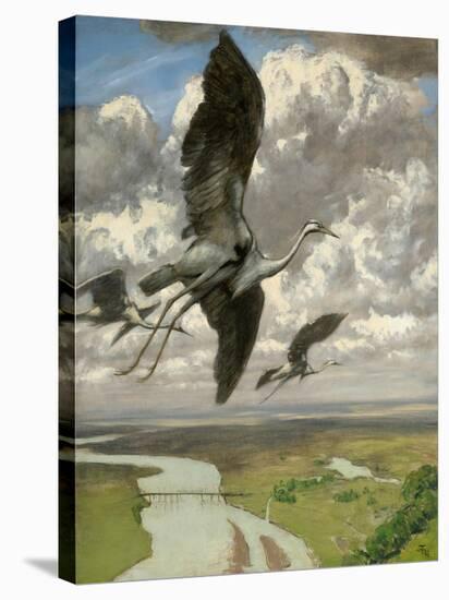 Wondrous Birds, 1892-Hans Thoma-Premier Image Canvas