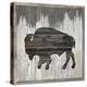 Wood Bison, 2024-Tim Ashwood-Stretched Canvas