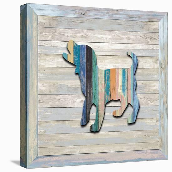 Wood Puppy 3, 2024-Tim Ashwood-Stretched Canvas