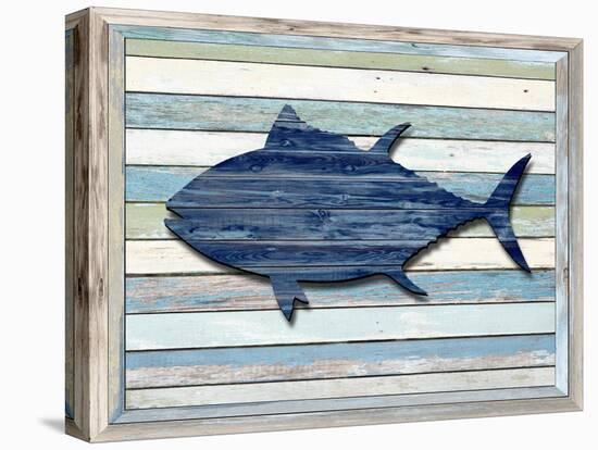 Wood Tuna, 2024-Tim Ashwood-Stretched Canvas