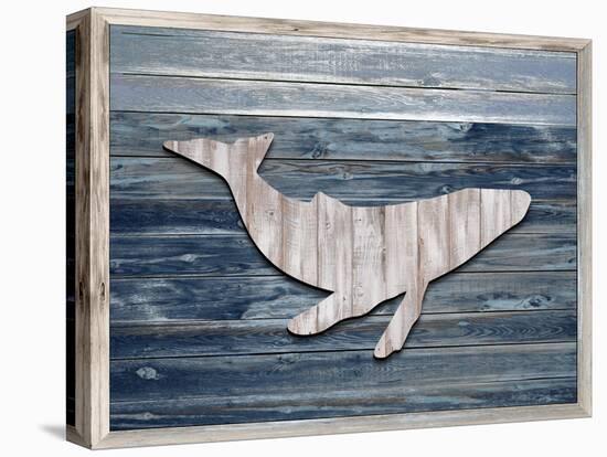 Wood Whale, 2024-Tim Ashwood-Stretched Canvas