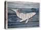 Wood Whale, 2024-Tim Ashwood-Stretched Canvas