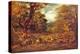 Woodcutters in a Forest Valley, 1850 (Oil on Canvas)-John Linnell-Premier Image Canvas