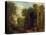 Wooded Landscape with Travellers Resting by Classical Ruins-Balthasar Beschey-Premier Image Canvas