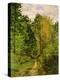 Wooded Path, 1865-Claude Monet-Premier Image Canvas