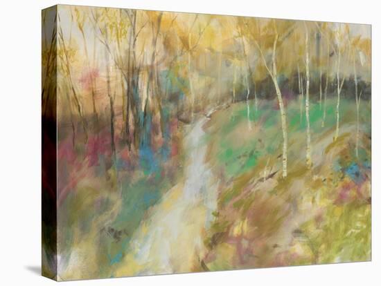 Wooded Pathway I-Julie Joy-Stretched Canvas