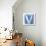 Wooden Alphabet Block, Letter V-donatas1205-Stretched Canvas displayed on a wall