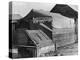 Wooden and Tin Shack with Canvas Roof Housing, Mary Ely Restaurant, Bar B Q Today, in Oil Boomtown-Carl Mydans-Premier Image Canvas