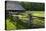 Wooden Barn, Mountain Farm Museum, Great Smoky Mountains National Park, North Carolina, USA-null-Premier Image Canvas