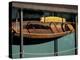 Wooden Boat Hanging at The Center for Wooden Boats, Seattle, Washington, USA-William Sutton-Premier Image Canvas