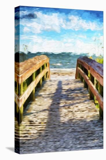 Wooden Bridge  - In the Style of Oil Painting-Philippe Hugonnard-Premier Image Canvas