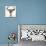 Wooden Bull Head-Jace Grey-Stretched Canvas displayed on a wall