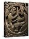 Wooden carving from Hylestad stave church, Norway, 12th century-Werner Forman-Premier Image Canvas