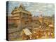 Wooden City of Moscow in the 14th Century-Appolinari Mikhaylovich Vasnetsov-Premier Image Canvas