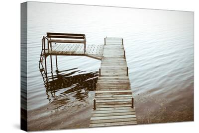 'Wooden Dock Leading into the Water' Photographic Print - soupstock ...