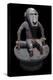 Wooden figure of a sea spirit, with head in the form of a shark, from the Solomon Islands-Unknown-Premier Image Canvas