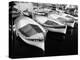 Wooden Fishing Boats, Riviera, Alpes-Maritimes, Villefranche-Sur-Mer, France-David Barnes-Premier Image Canvas