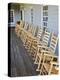 Wooden Rocking Chairs, Labrot & Graham Distillery, Kentucky, USA-Adam Jones-Premier Image Canvas