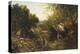 Woodland Pool-John Frederick Kensett-Premier Image Canvas