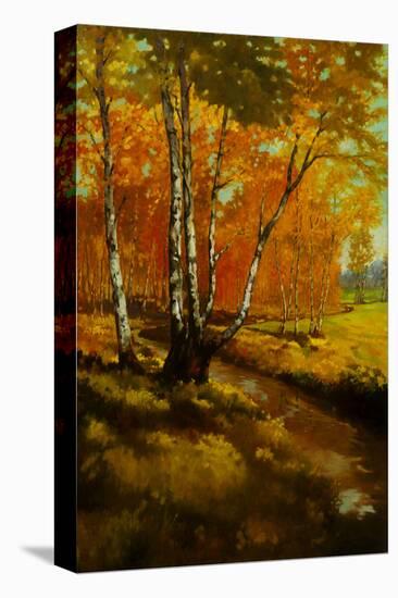 Woodland Stream I-Graham Reynolds-Stretched Canvas