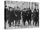 Woodrow Wilson, Georges Clemenceau, Arthur Balfour, and Baron Sonnino-null-Premier Image Canvas
