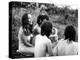 Woodstock, Festival Goers, 1970-null-Stretched Canvas