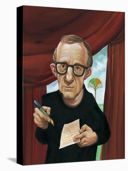 Woody Allen, 1999 (Acrylic on Illustration Board)-Anita Kunz-Premier Image Canvas