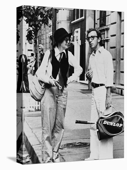 Woody Allen, Diane Keaton, Annie Hall, 1977-null-Premier Image Canvas
