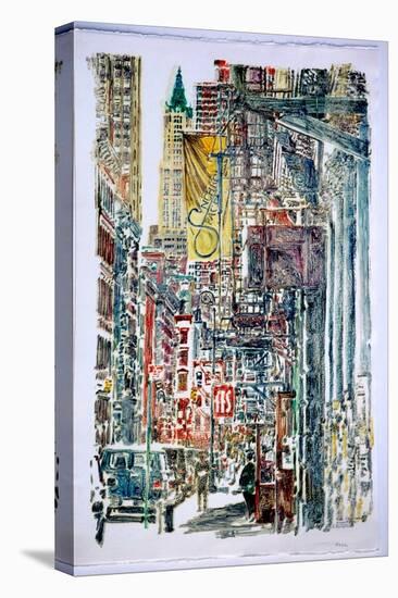 Woolworth Building and Mercer St.,1996(monoprint-Anthony Butera-Premier Image Canvas