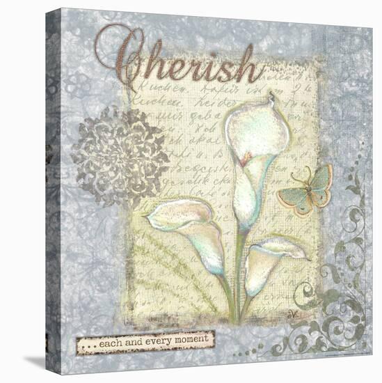 Word 2 Cherish-Viv Eisner-Stretched Canvas