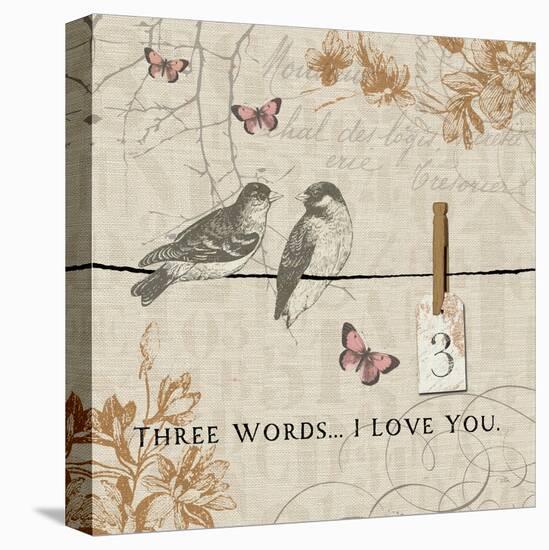 Words that Count III-Pela Design-Stretched Canvas