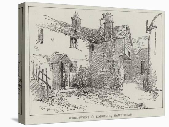 Wordsworth's Lodgings, Hawkshead-null-Premier Image Canvas