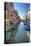 Work Boats Along Canals of Venice, Italy-Darrell Gulin-Premier Image Canvas