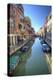 Work Boats Along Canals of Venice, Italy-Darrell Gulin-Premier Image Canvas