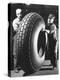 Workers with Truck Tires at Us Rubber Plant-Andreas Feininger-Premier Image Canvas