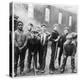 Working Class Children Playing Together in Sheffield-Henry Grant-Premier Image Canvas